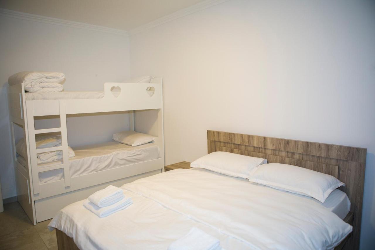 Soluna Apartments Shengjin Bagian luar foto
